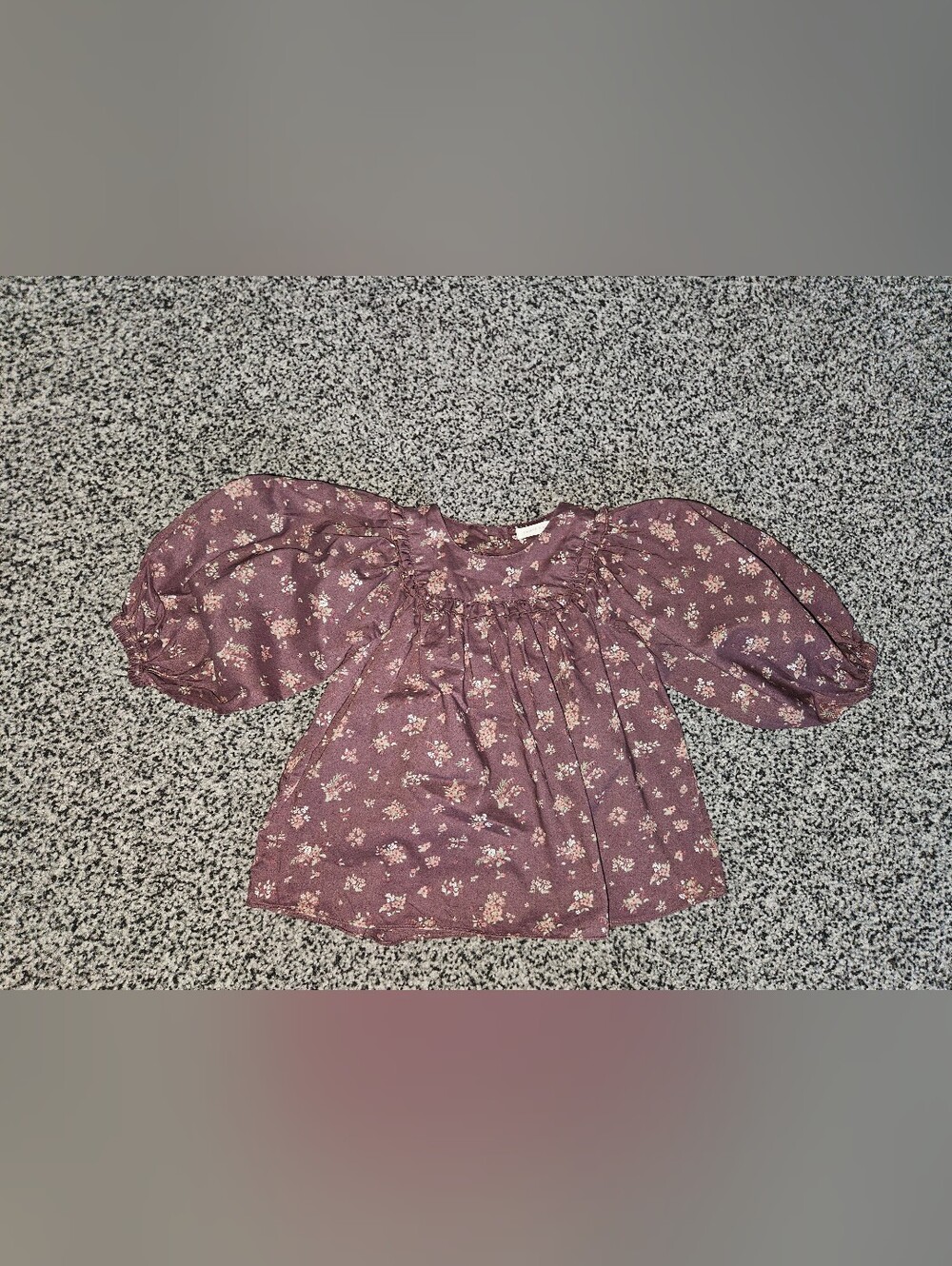 Jamie Kay Juniper Berry Print Blouse Size 2